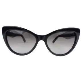 Salvatore Ferragamo Black Ombre Lense Cat Eye Sunglasses