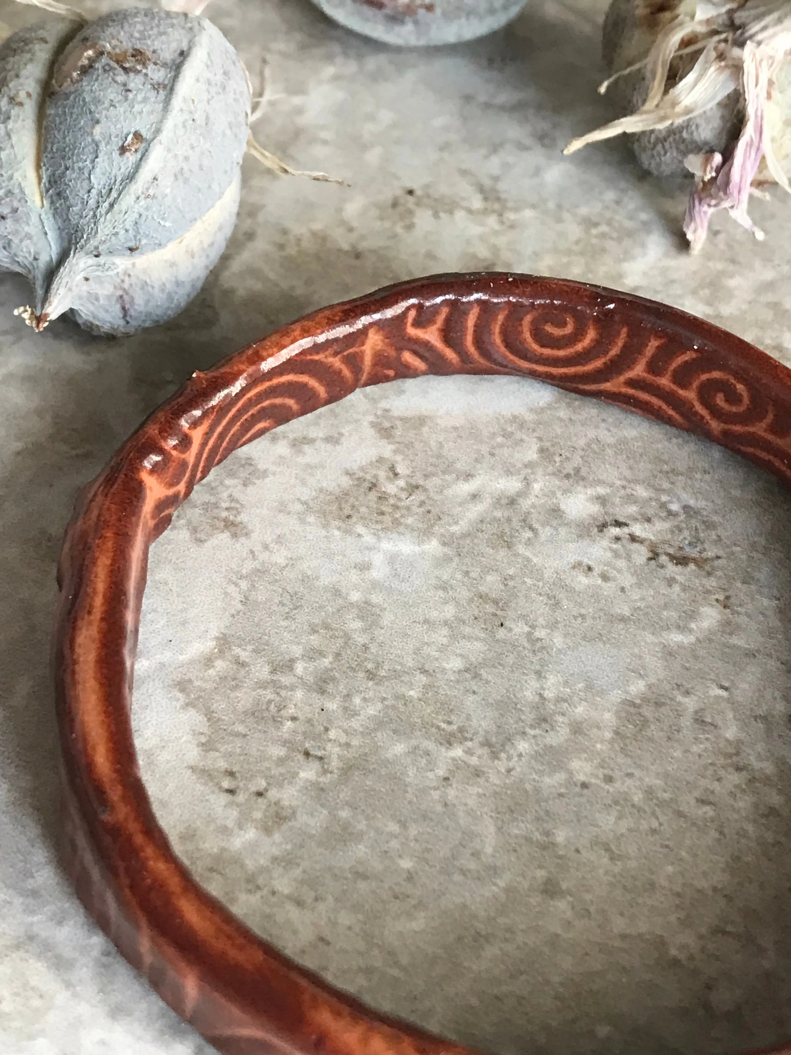 Sunset Ceramic Bangle Bracelet