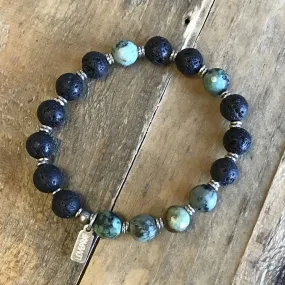 Throat Chakra Aromatherapy Bracelet