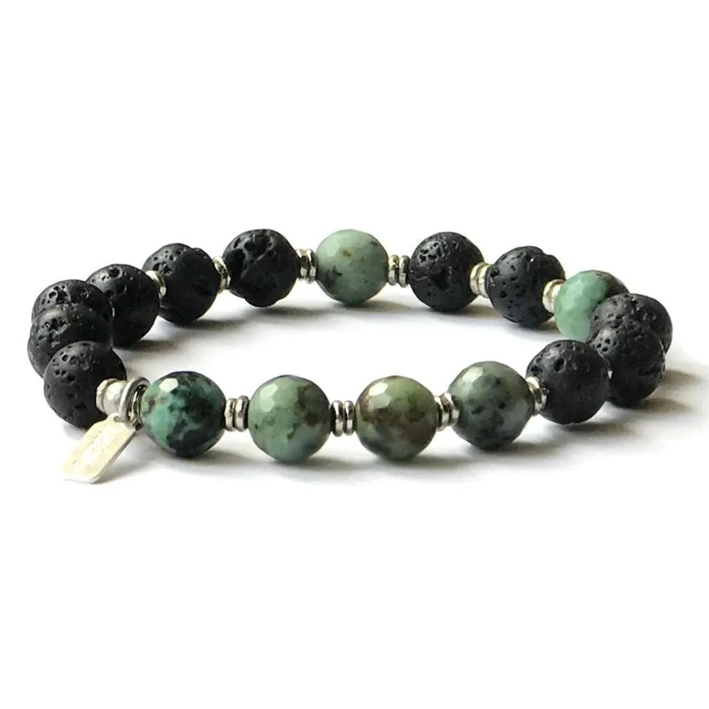 Throat Chakra Aromatherapy Bracelet