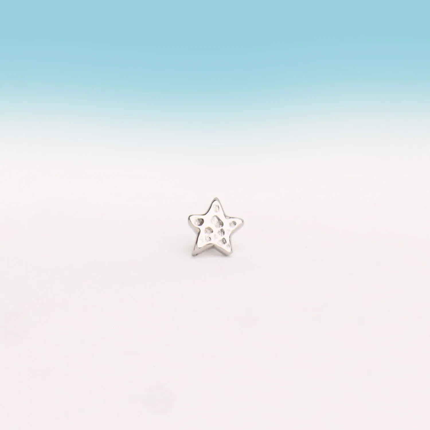 Titanium Star Stud