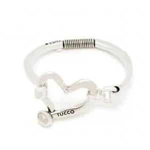 TUCCO SILHOUETTE HEART BRACELET