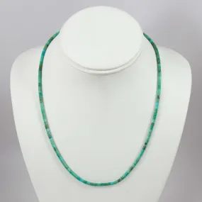 Turquoise Heishi Necklace