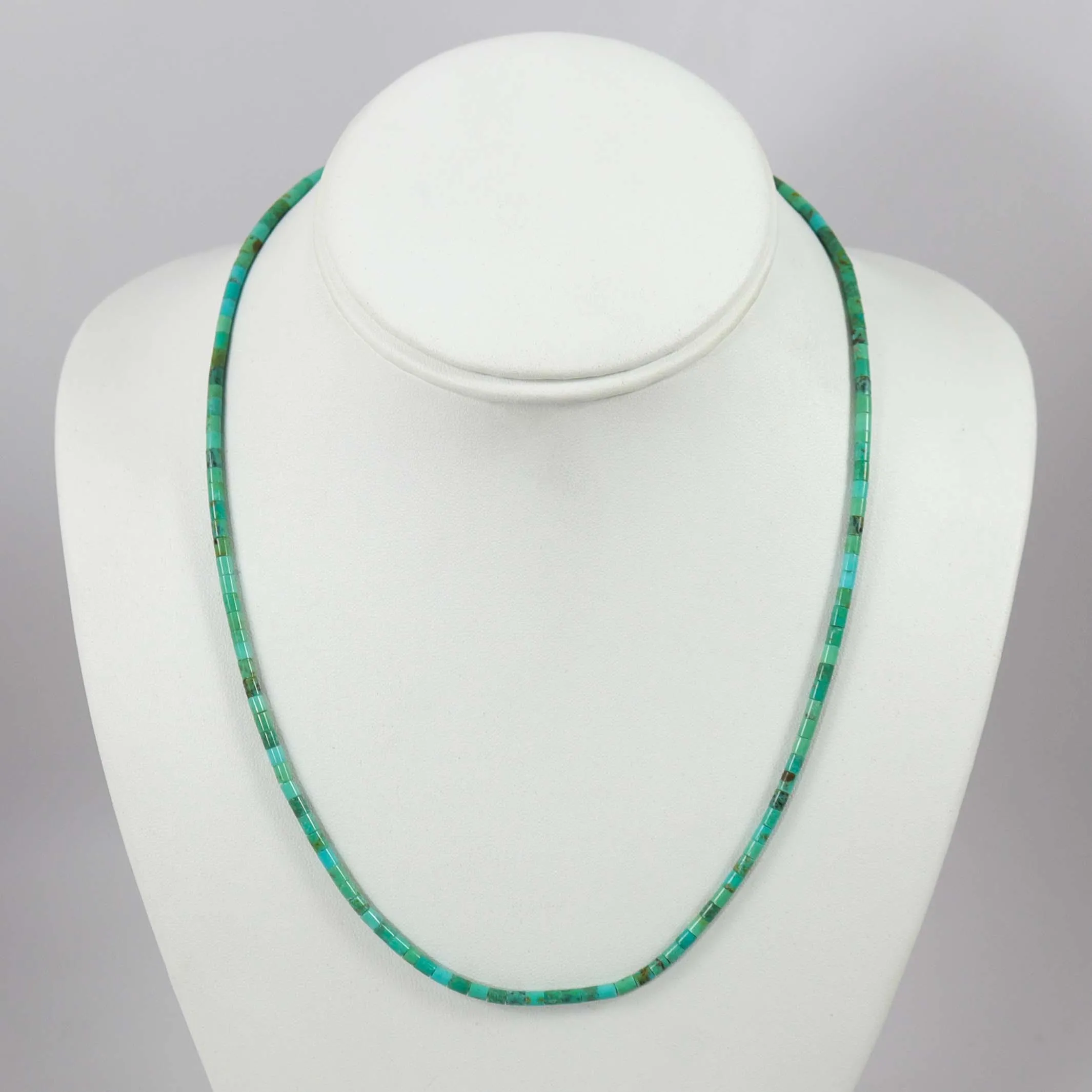 Turquoise Heishi Necklace