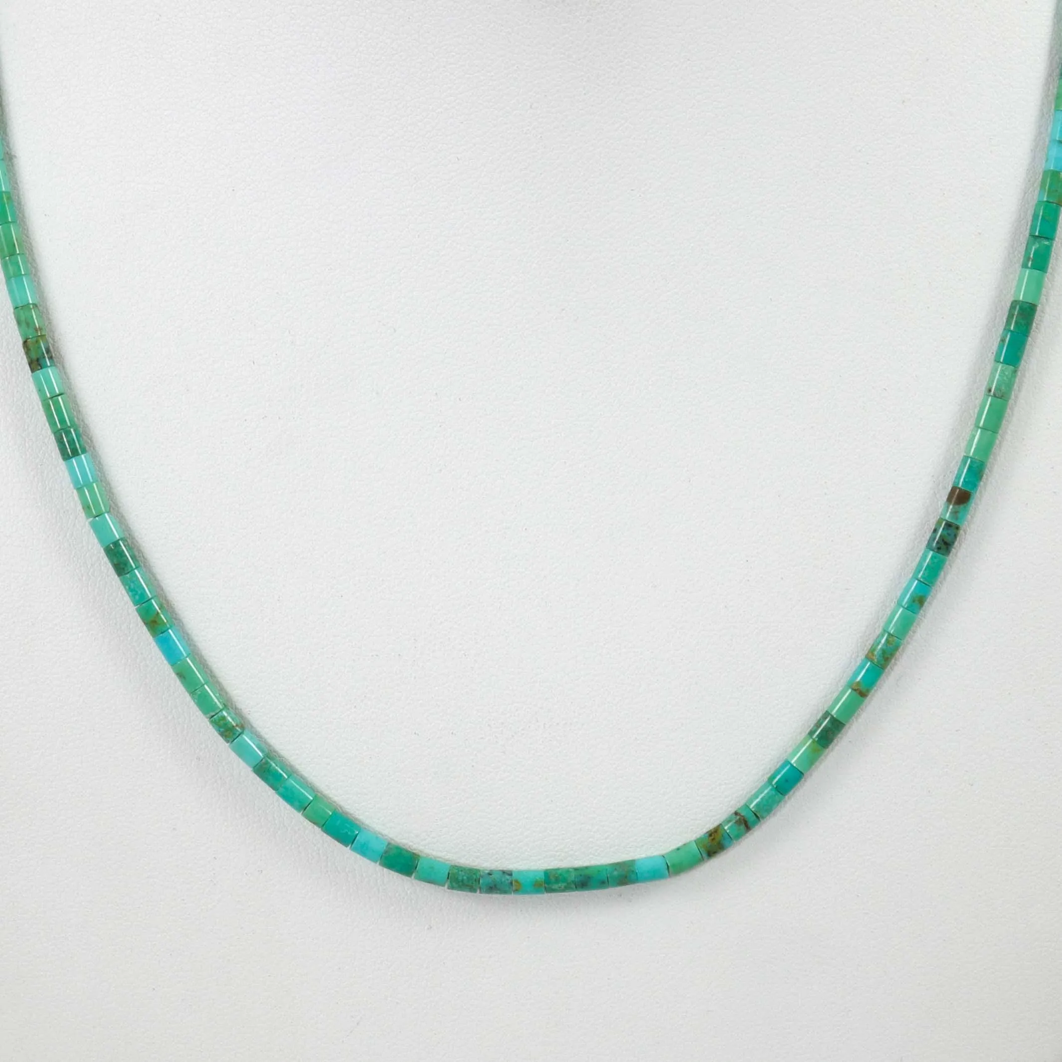 Turquoise Heishi Necklace