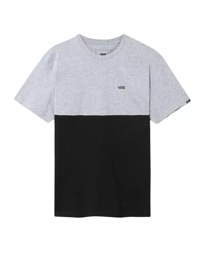 VANS T-Shirt Color Block Nero Grey VN0A3CZDJGP1