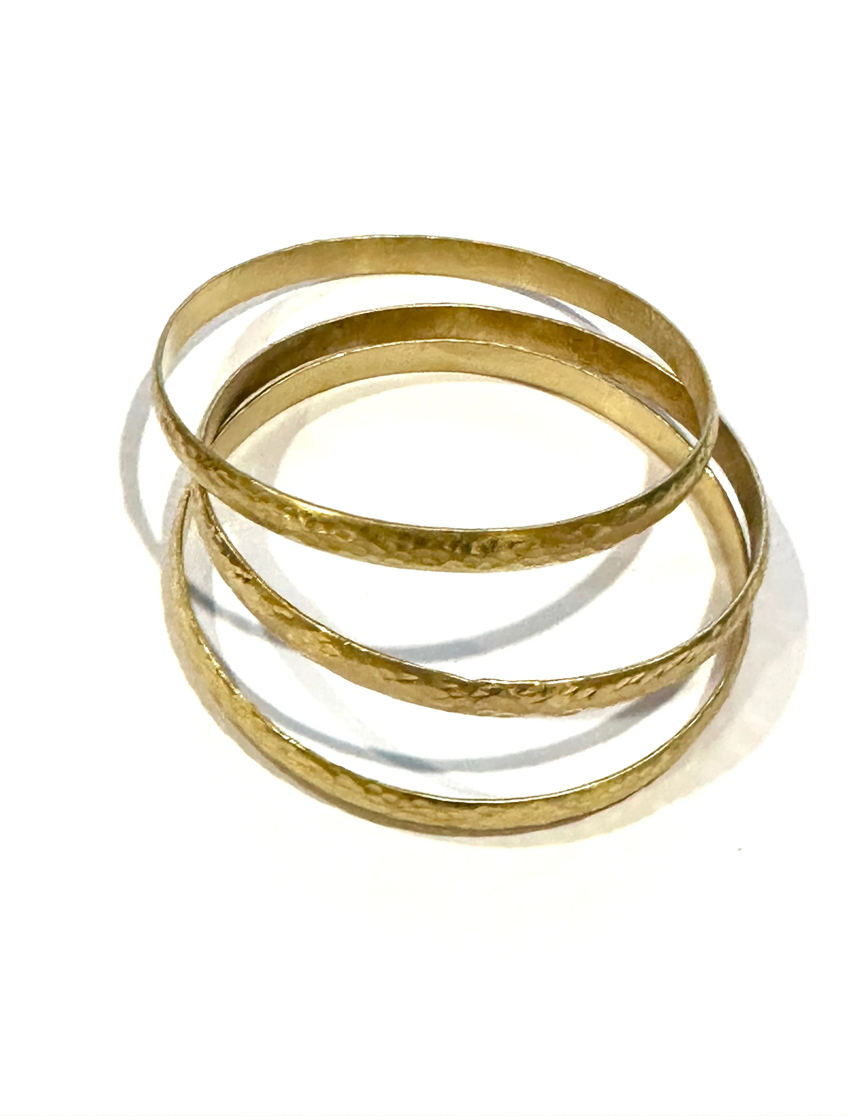 Veda Hammered Bangle