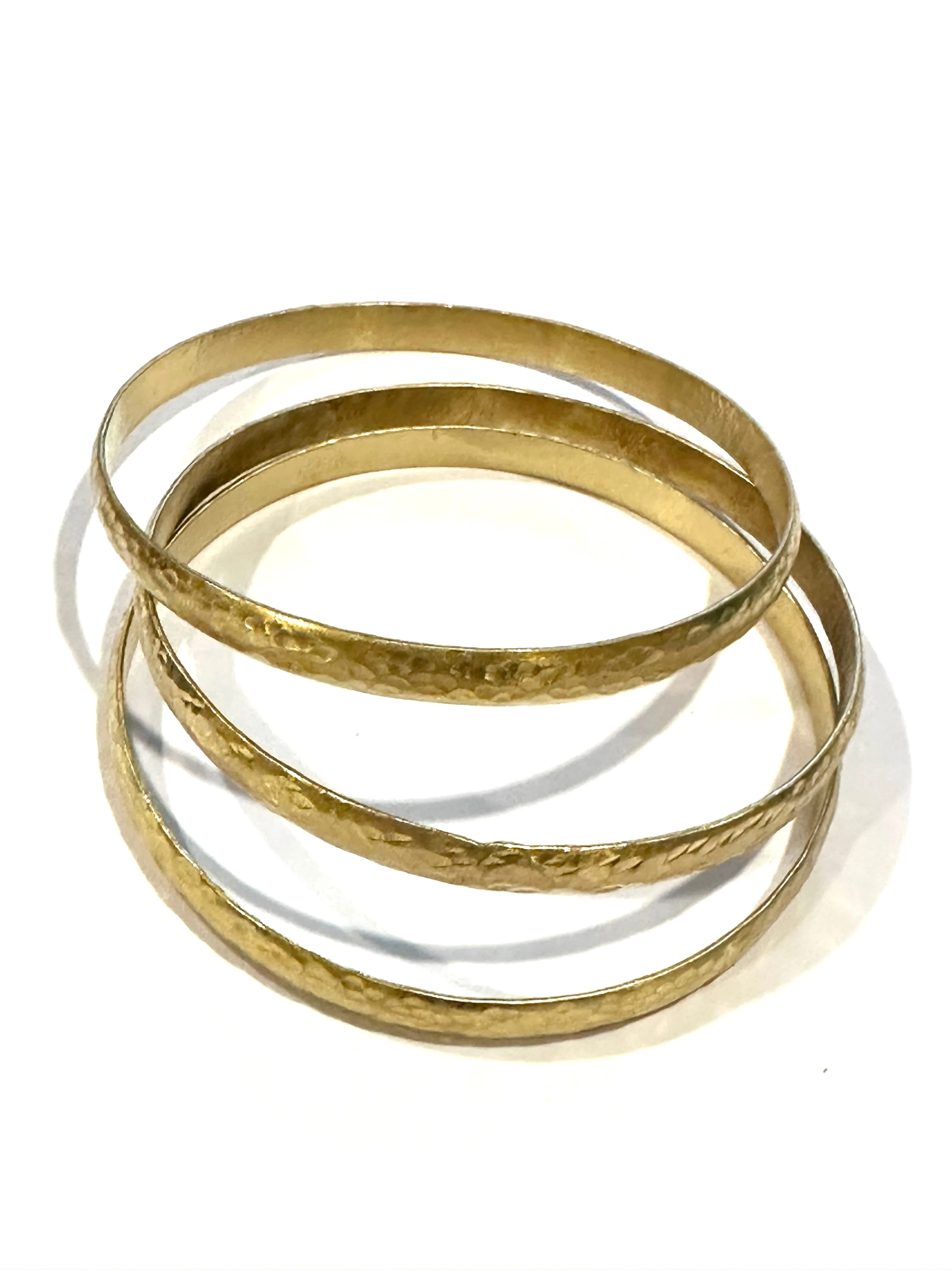 Veda Hammered Bangle