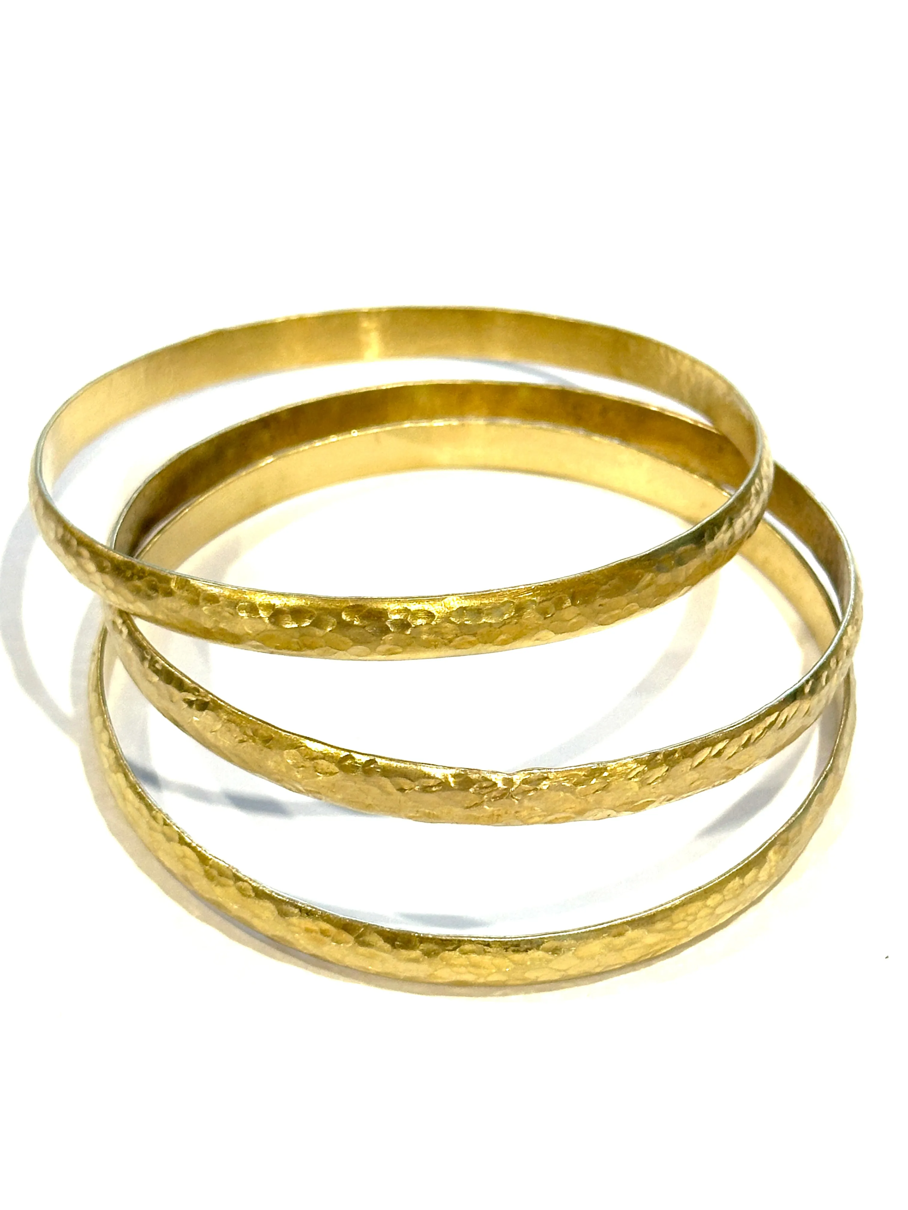 Veda Hammered Bangle